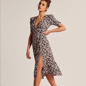 A&F Floral Midi Dress